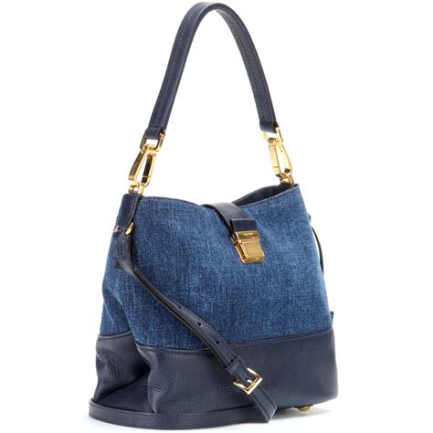 miu miu denim bucket bag|Bucket Bags For Women .